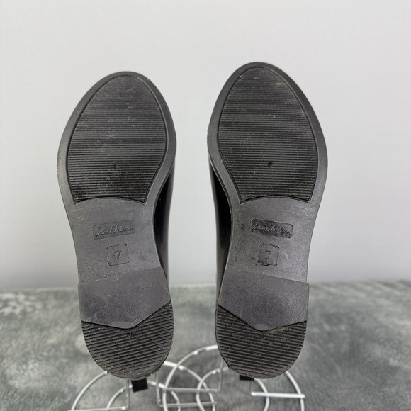 Sam Edelman Tinsley Women's Black Almond Toe Pull On Chelsea Ankle Rain Boots 7 - Picture 12 of 13